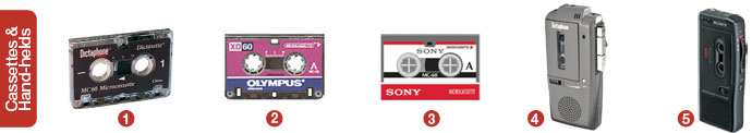 Cassettes & Hand-helds