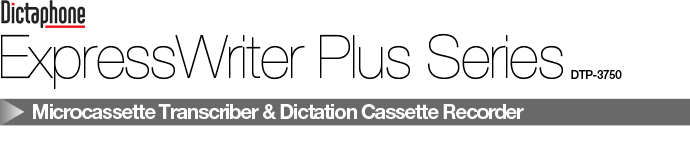 Microcassette Transcriber & Dictation Cassette Recorder