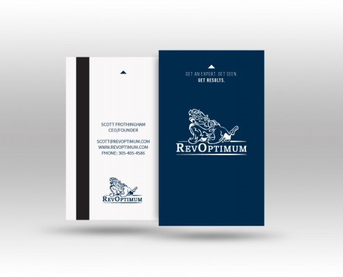 Rev Optimum Business Cards