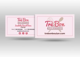 Tré Bon Business Card Design